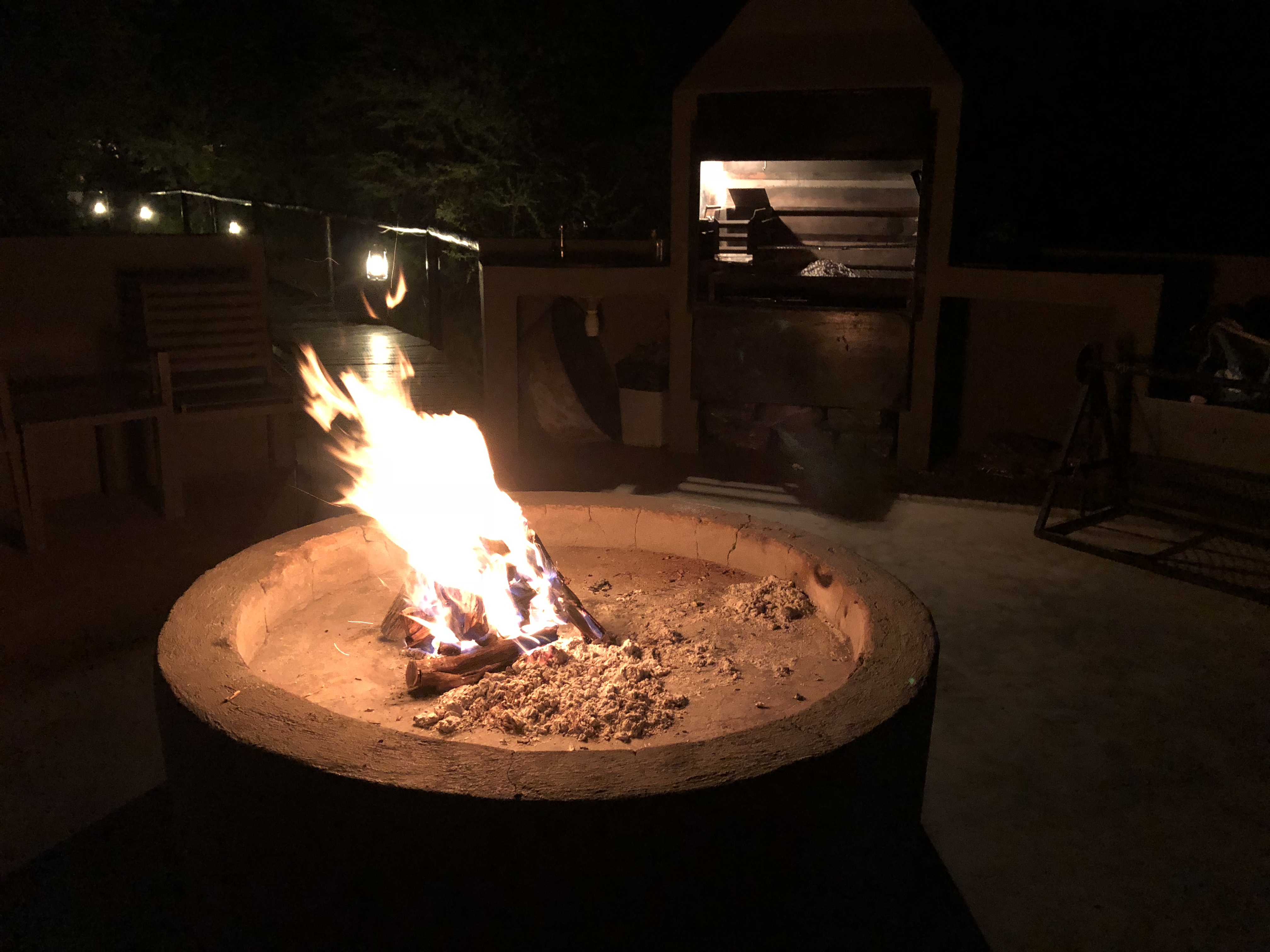 Thaba Luxury Lodge fire pit